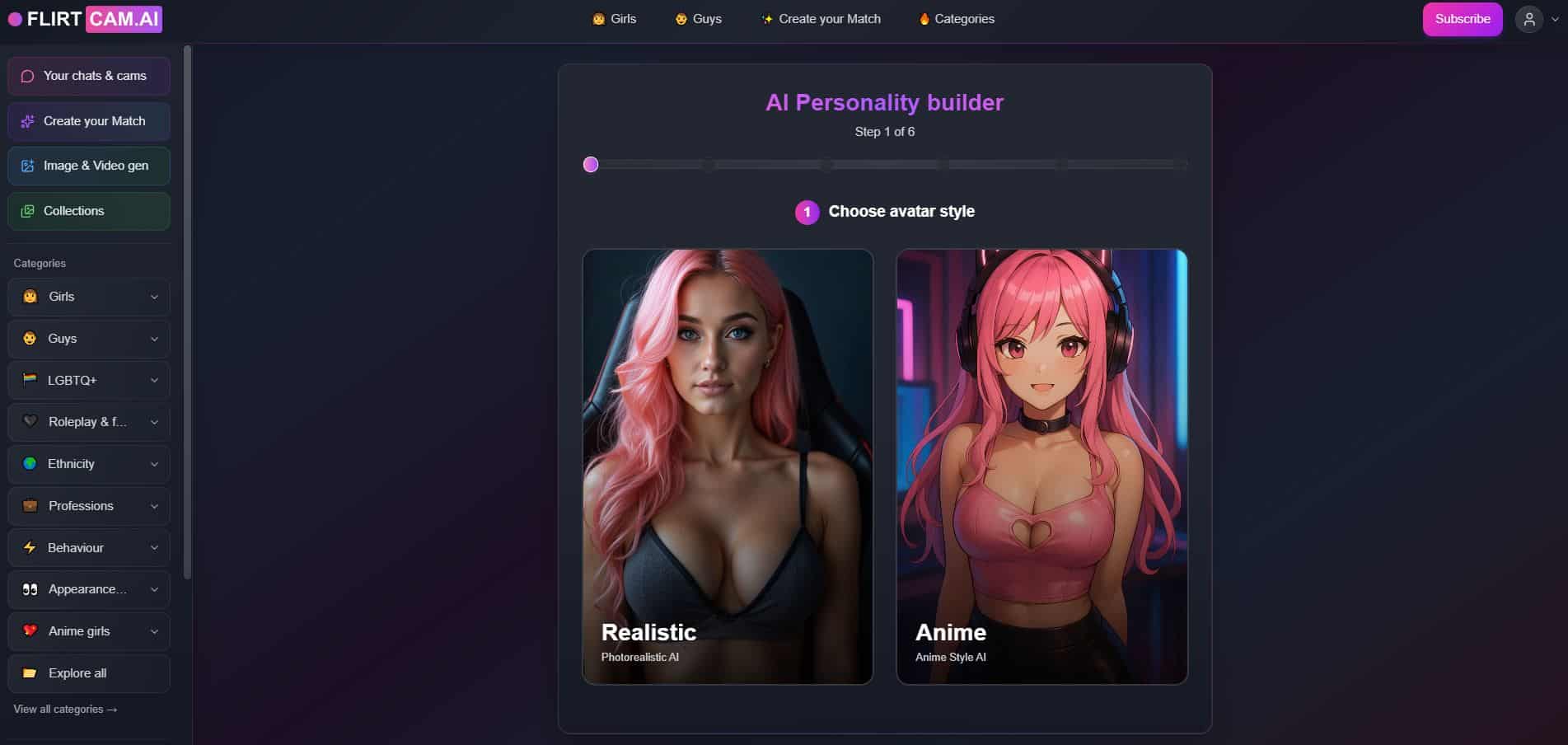 Create your match