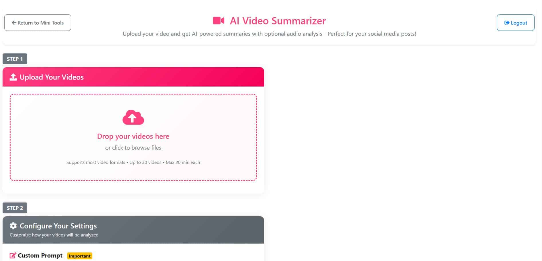 AI video generator