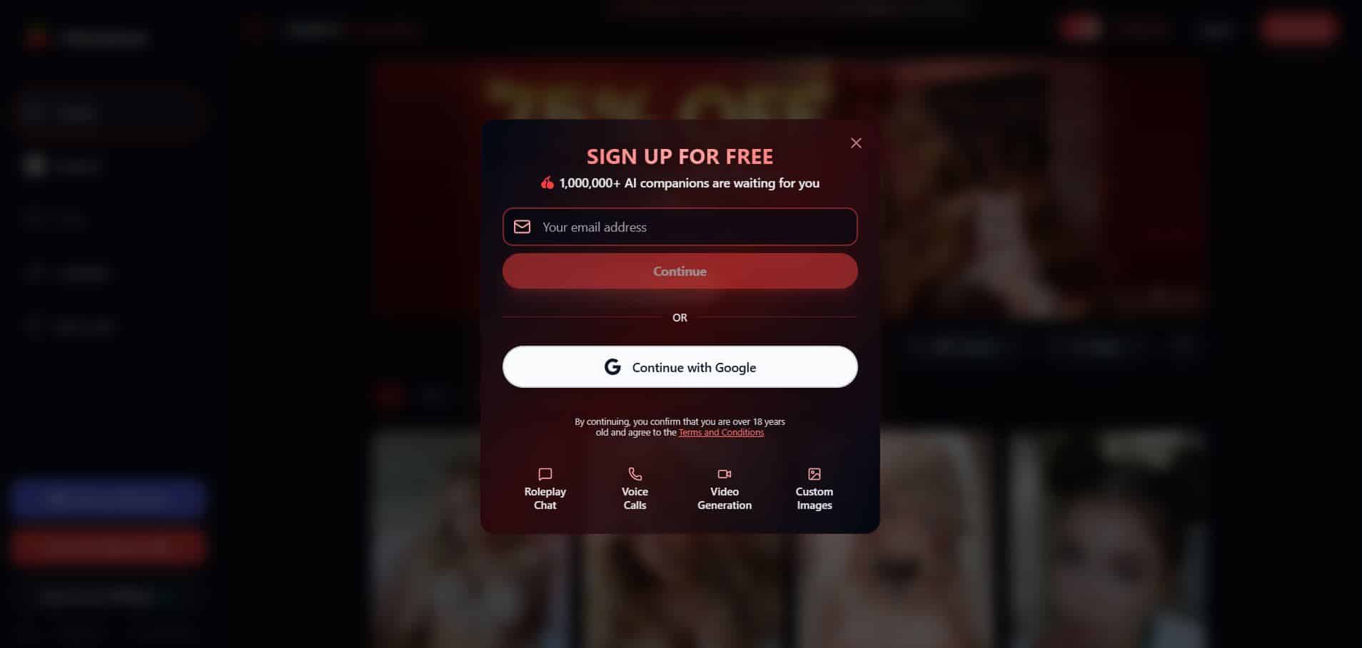 Create Cherrypop AI account