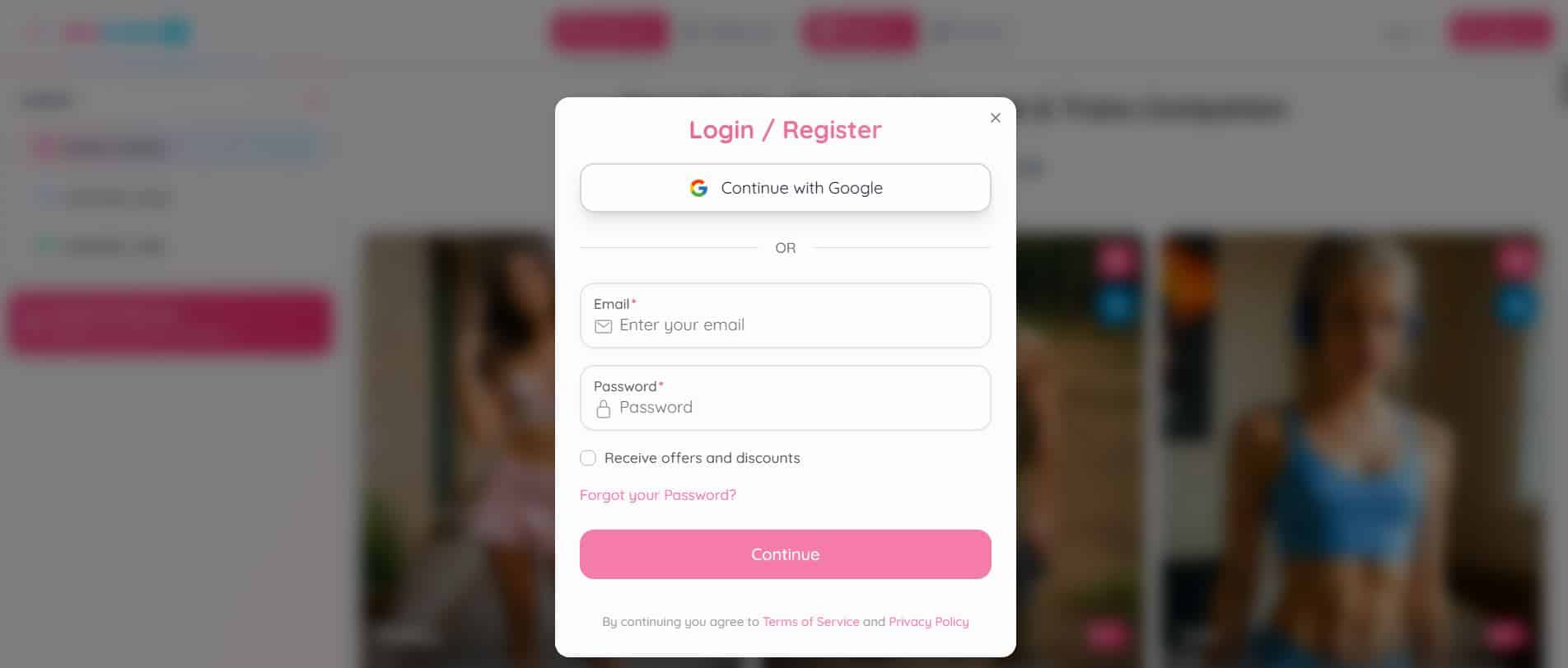 Create Shemale AI account