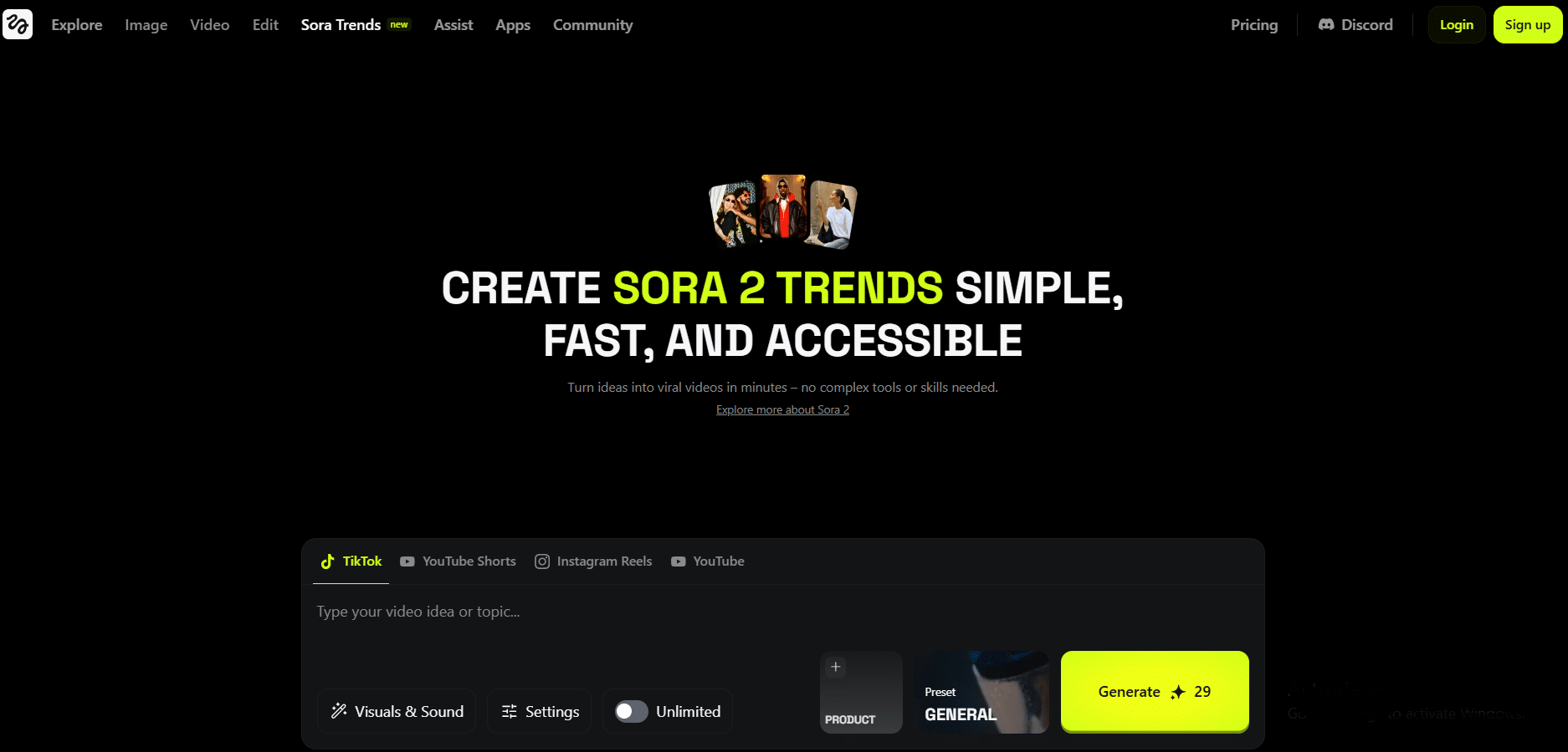 Create sora 2 trends
