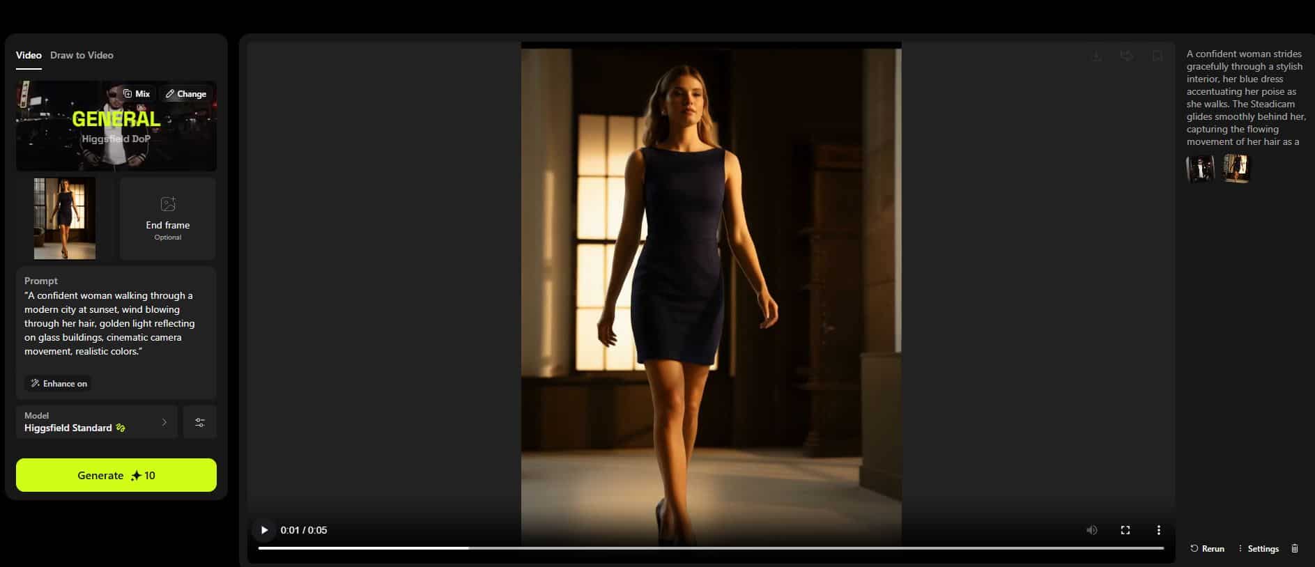 Create video example