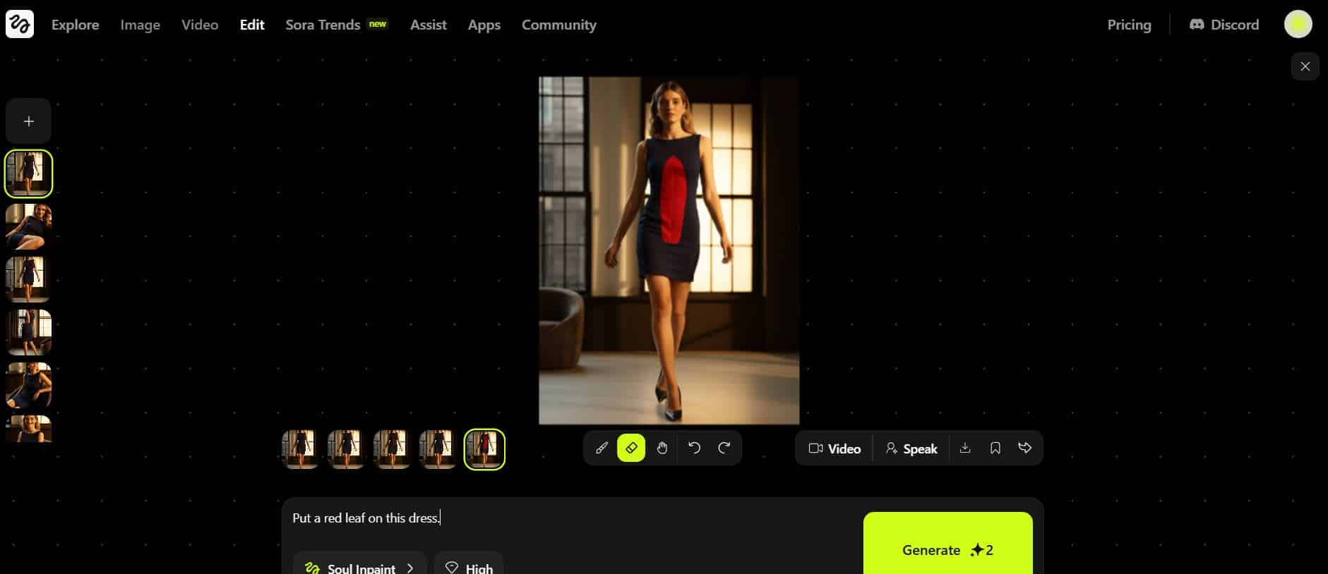 Edit image example