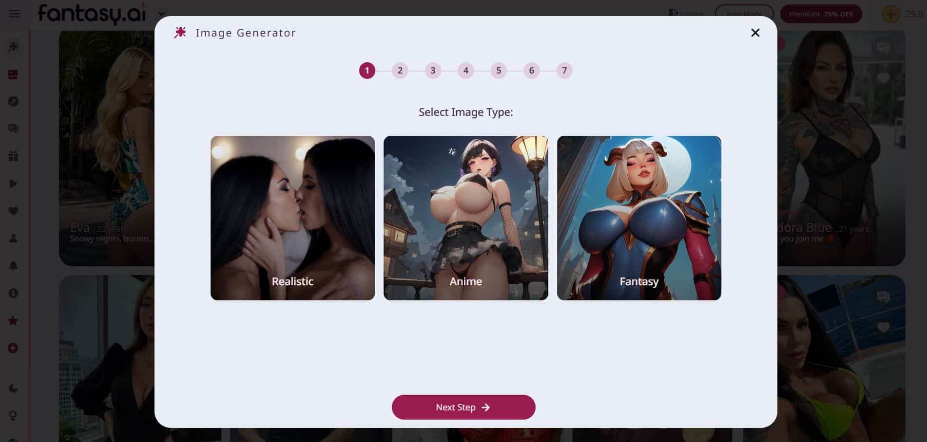 Generate AI image