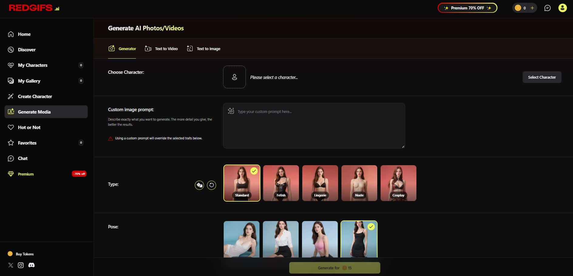 Generate AI image & video experiences