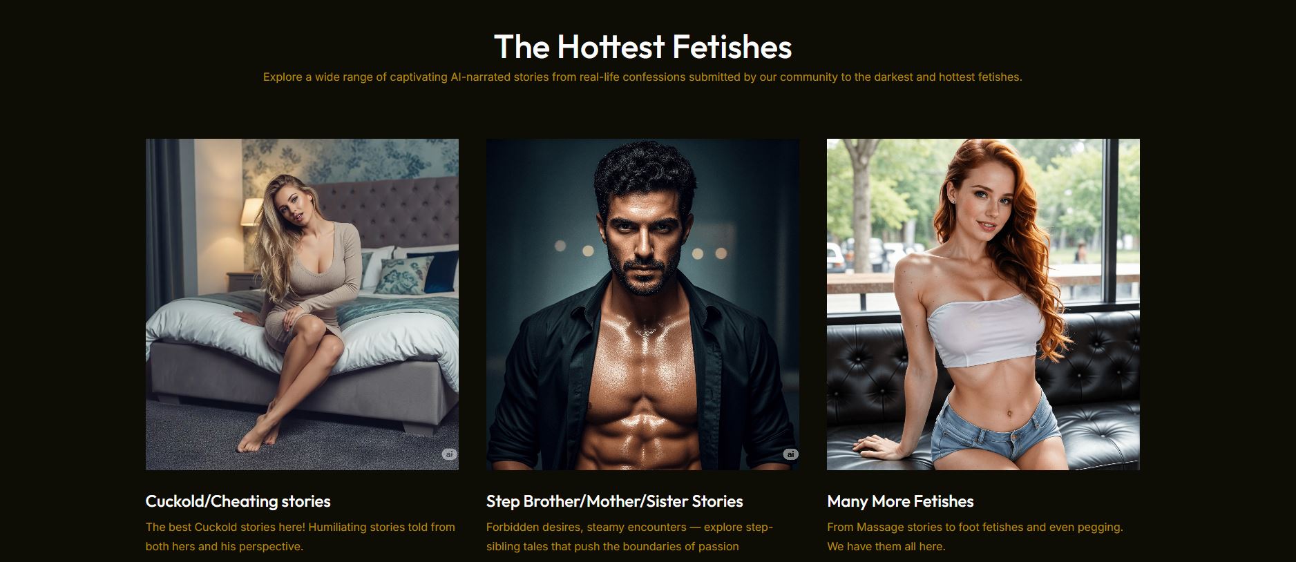 Hottest fetishes