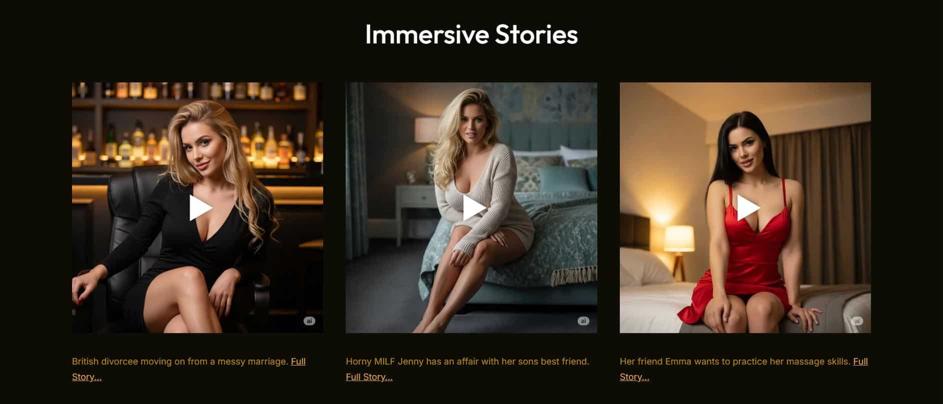 Immersive stories