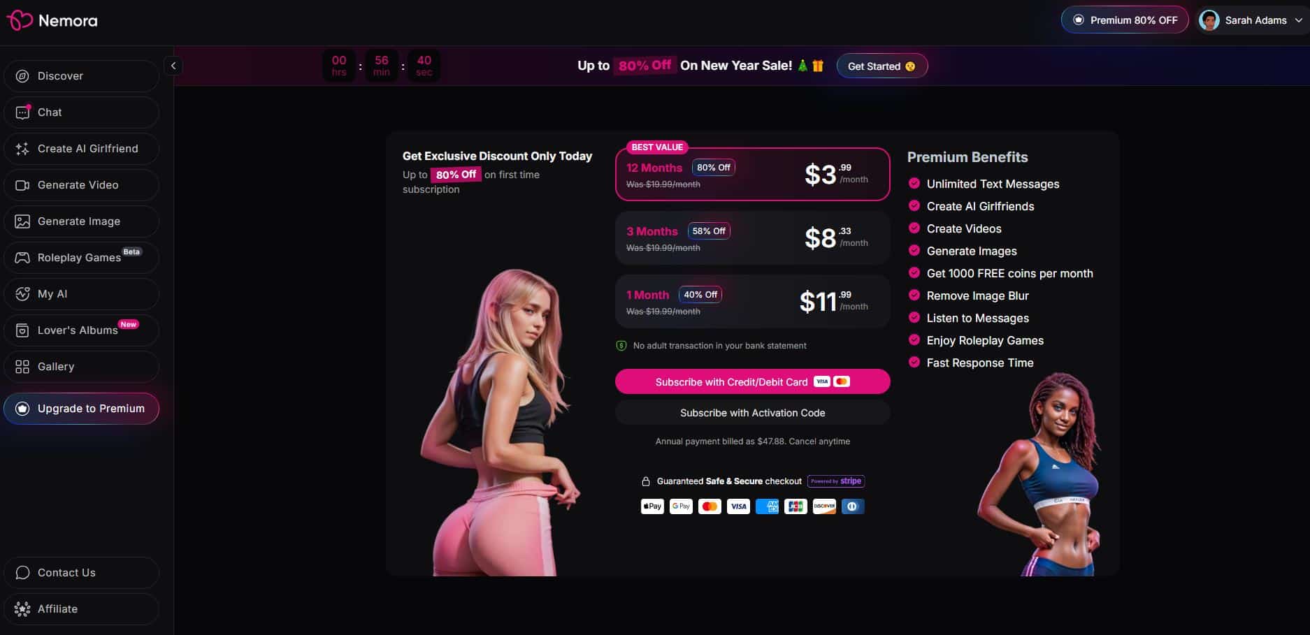 Nemora AI pricing