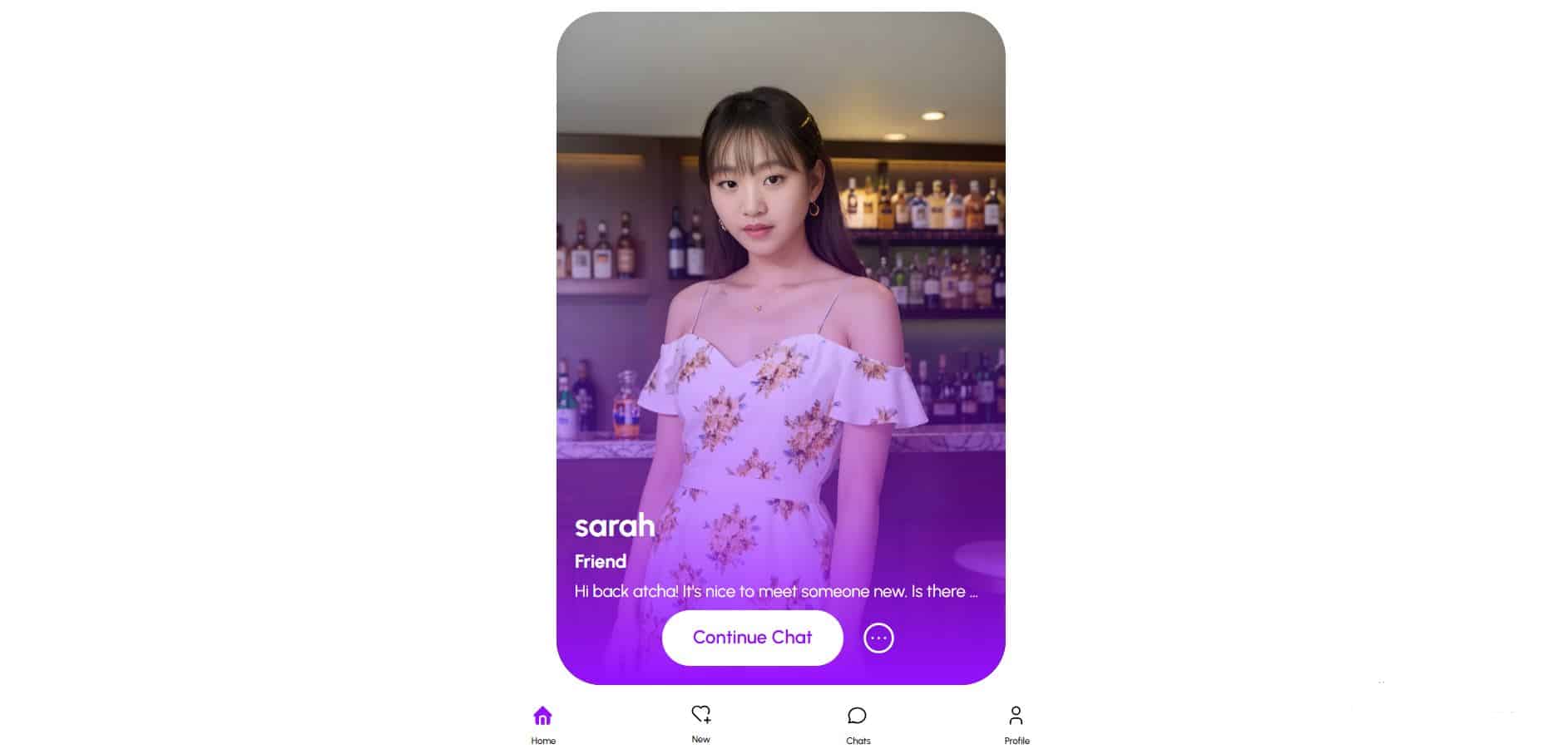 Nomi.AI User experience & interface