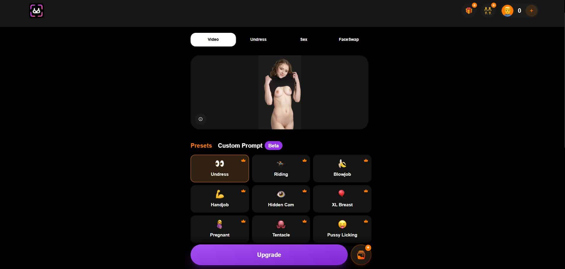 Undress Love video creation