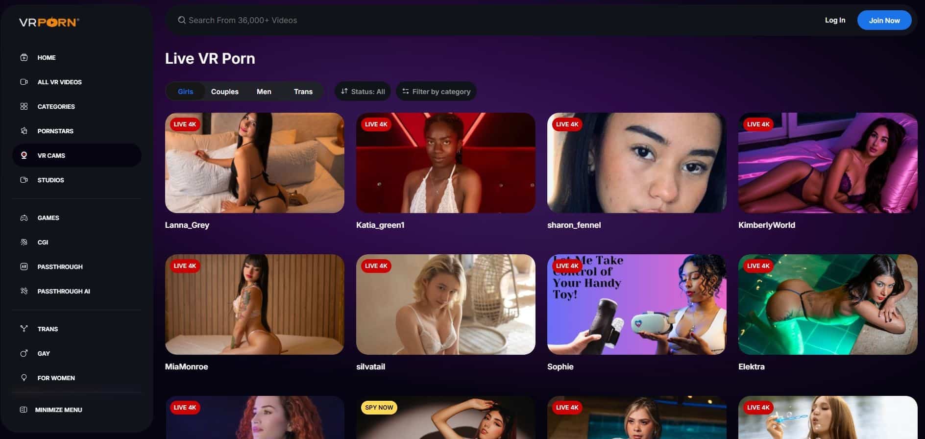 VR Porn live