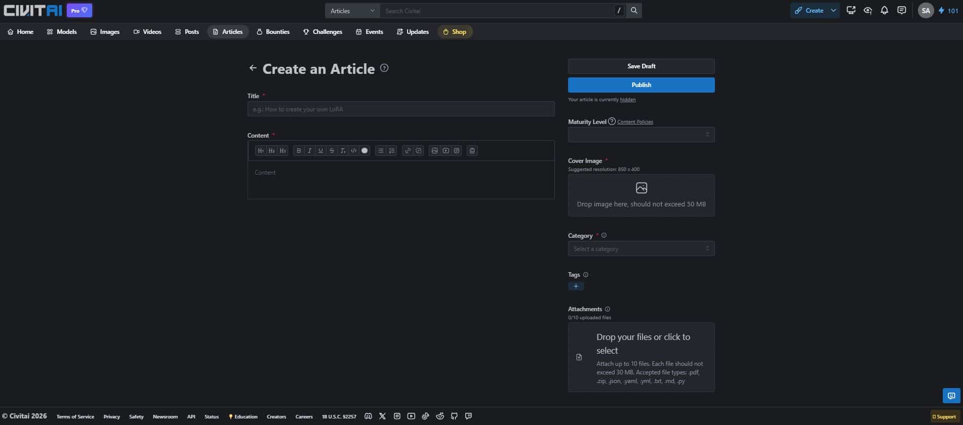 Write an article