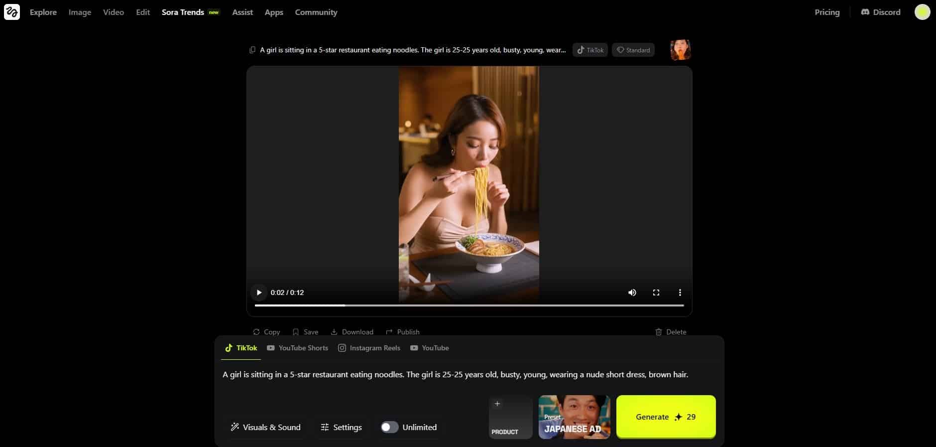 sora 2 trends example video