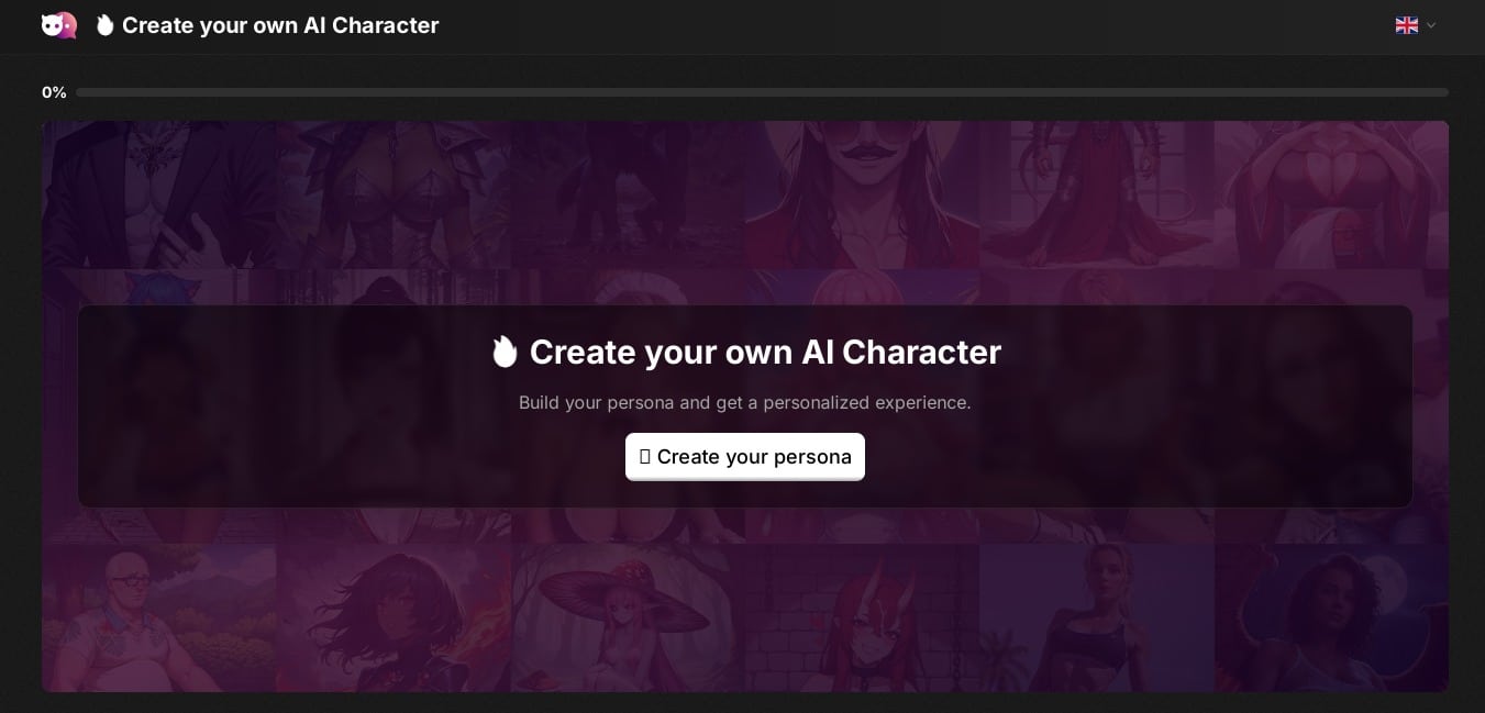 Create NSFW character with Soulkyn