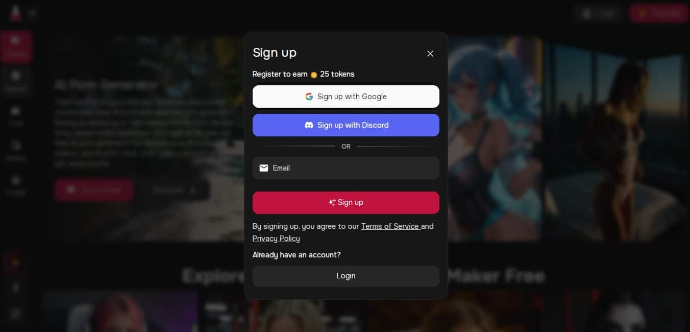 Create SugarLab AI account