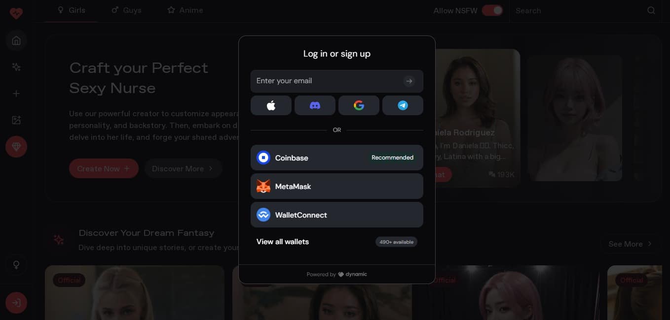 Create TryNector account