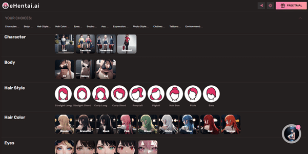 Create eHentai AI personality