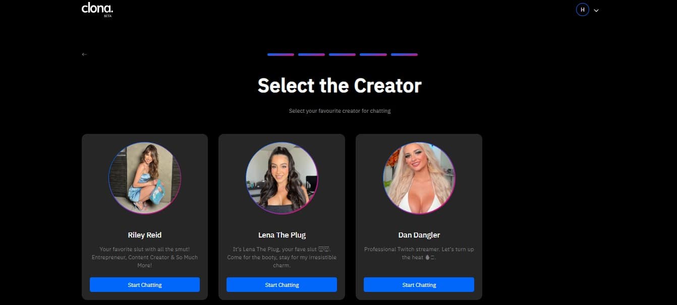 Generate AI images on Clona AI