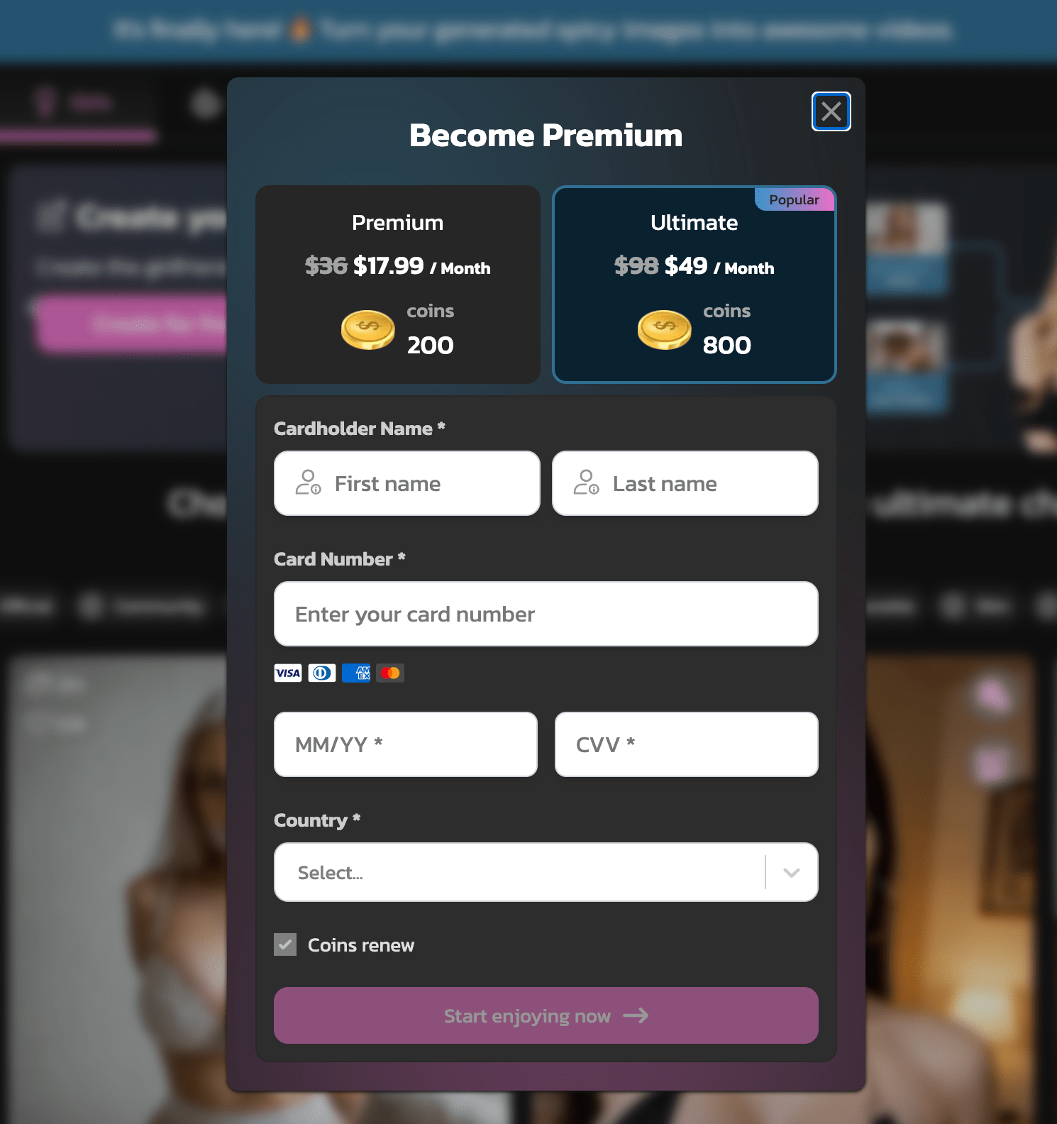 Kupid.ai Premium plan