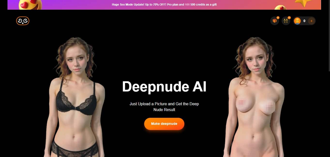 Undress cc interface