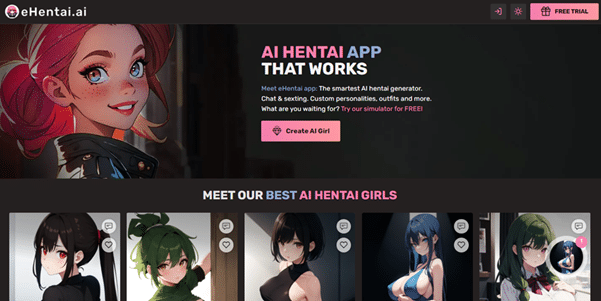 eHentai AI companion