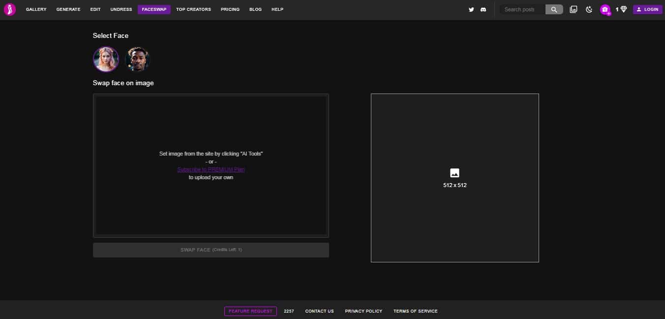 iMake Porn face swap tool