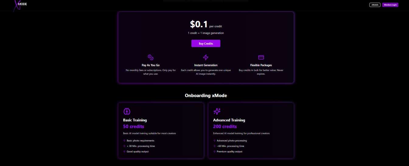 Xmode pricing