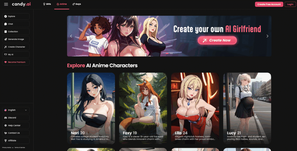 Candy AI Anime