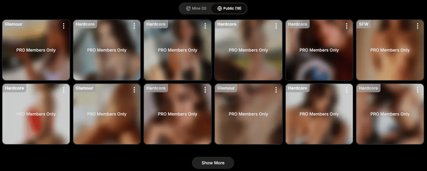 Generate NSFW AI images