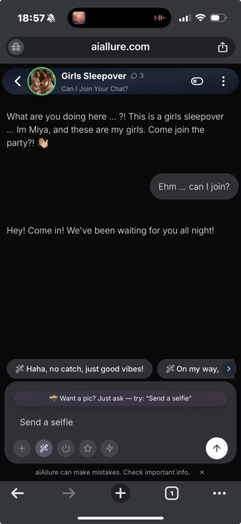 AI Porn Chat first time