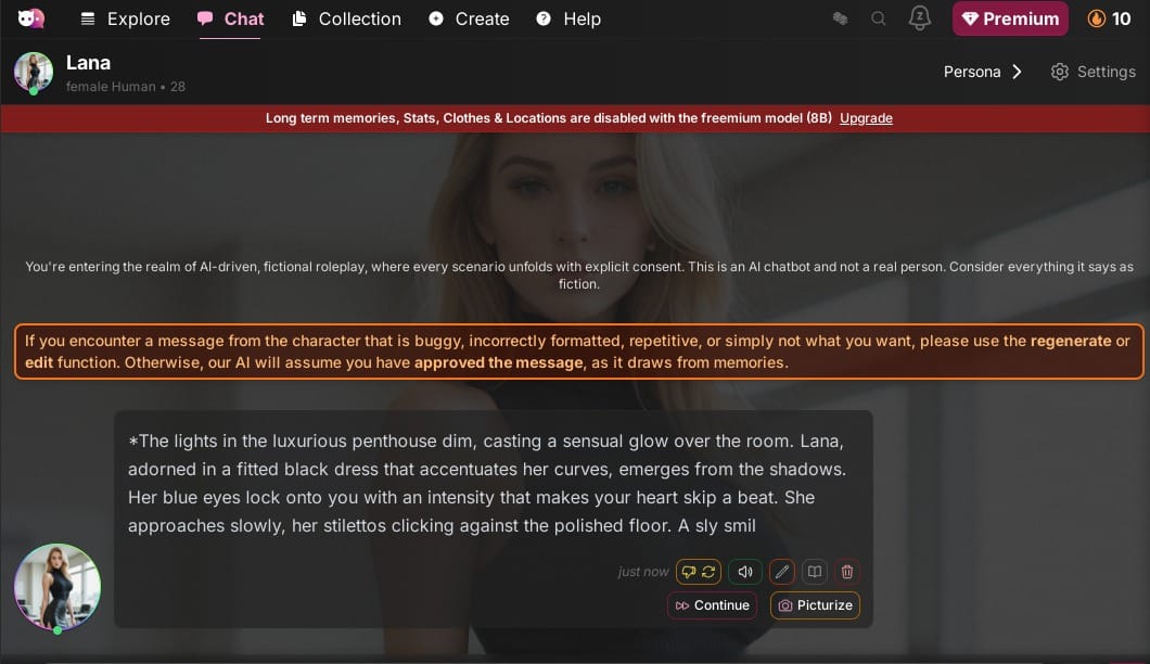 AI Girlfriend Chat