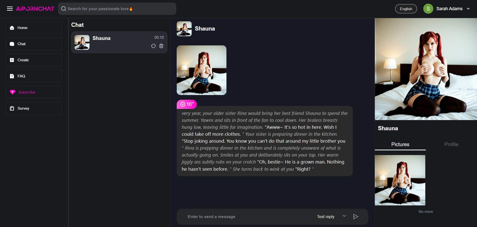 AIPornChat Open Conversation