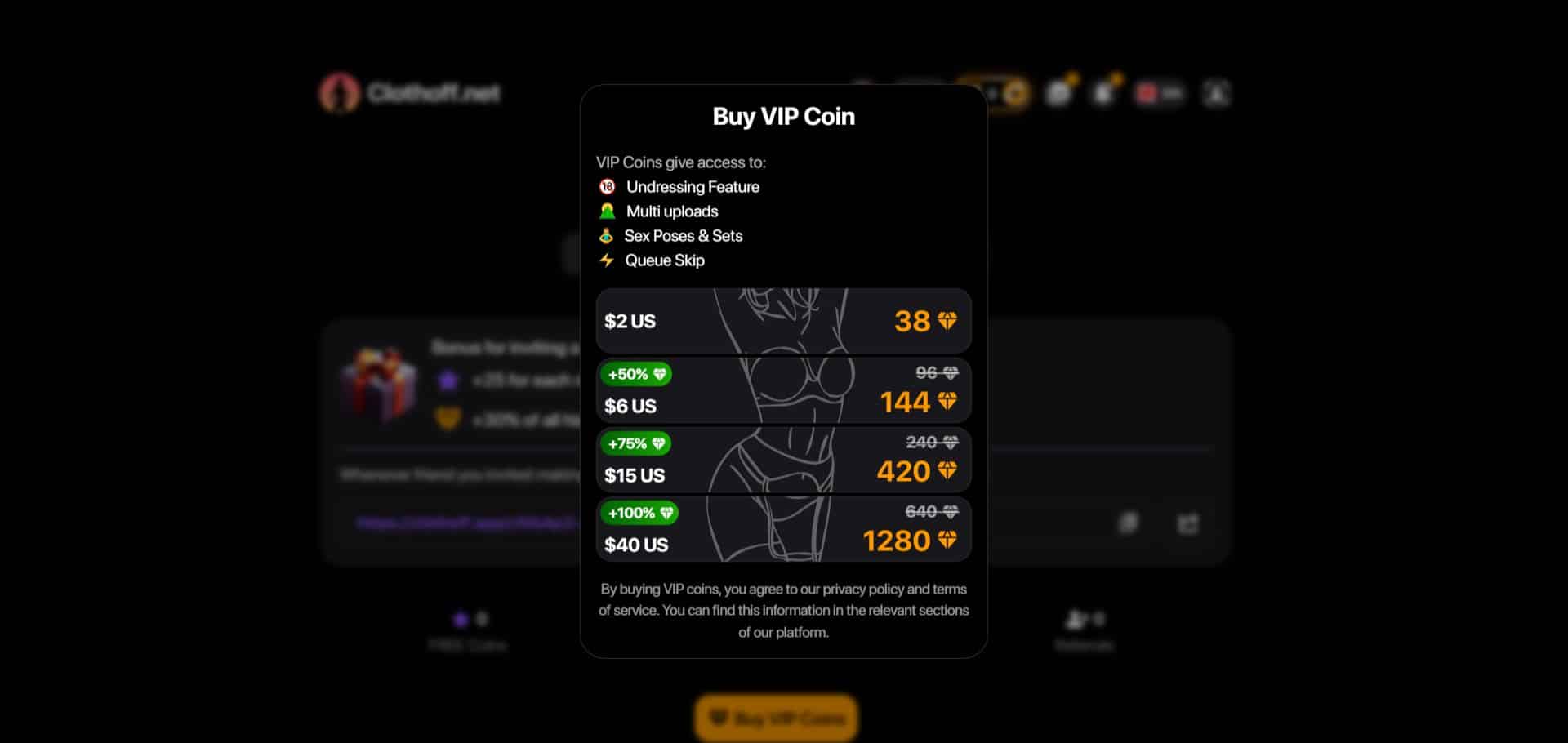 Buy Vip Coin