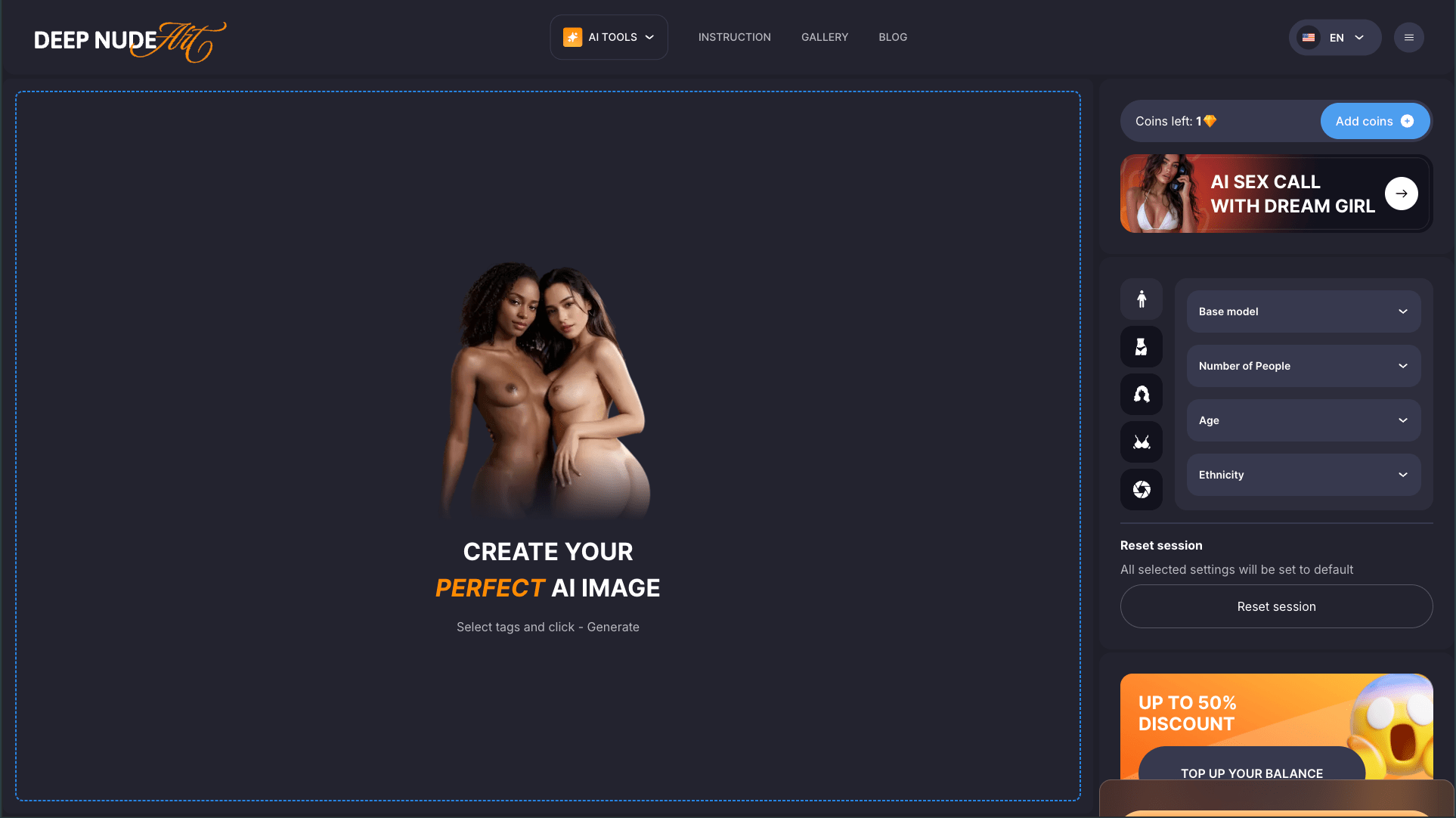 Deep Nude AI NSFW Generator