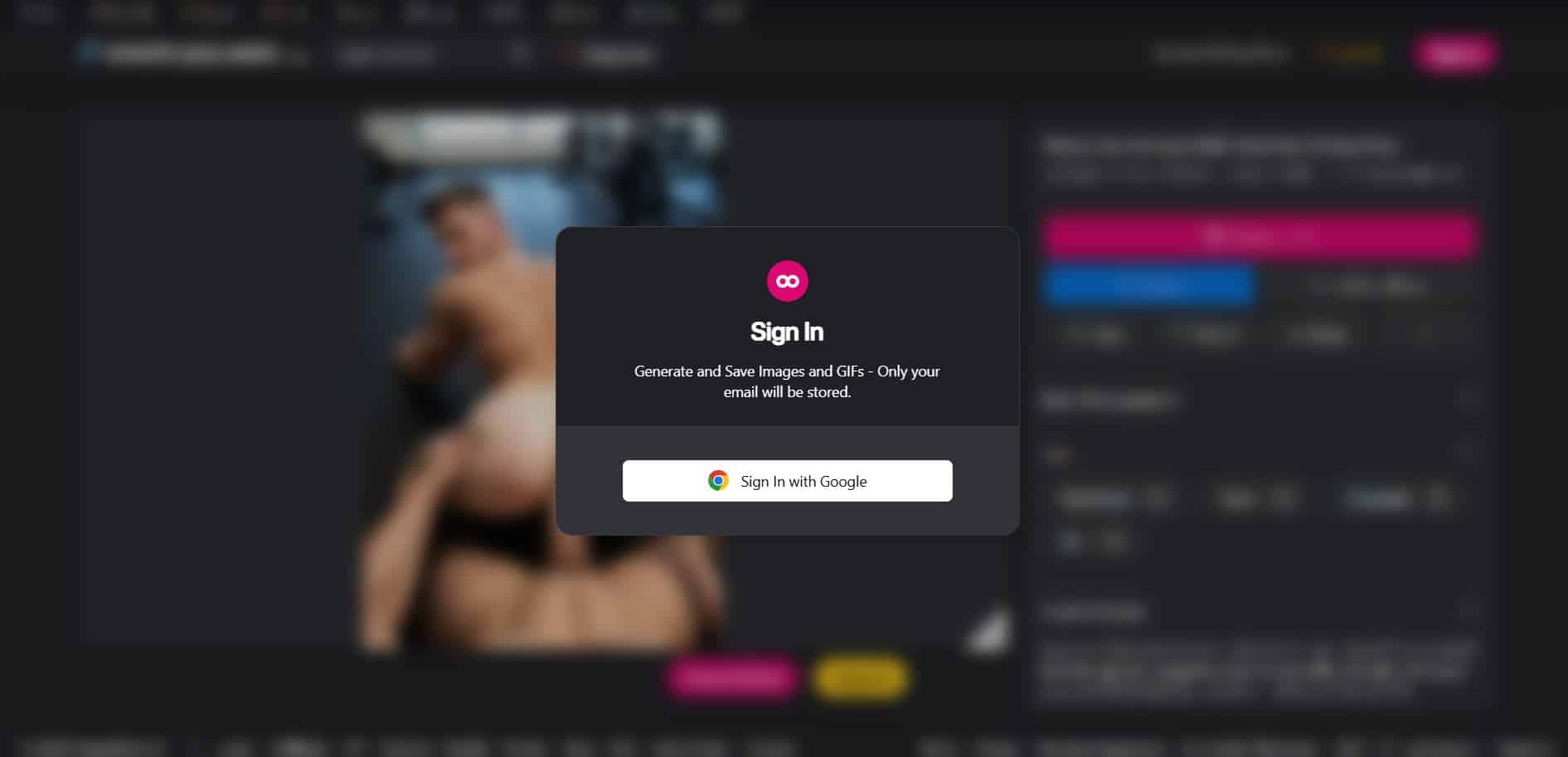 Create AI GayPron sign up