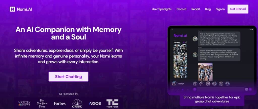 Nomi.AI featured image