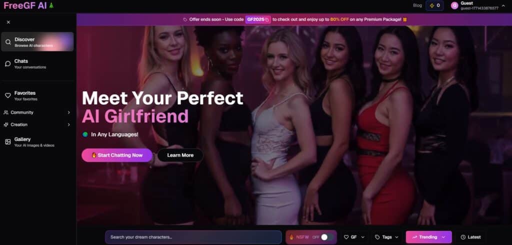 FreeGF AI featured image