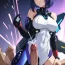 Hentai Babe on Her Knees Takes a Cumshot